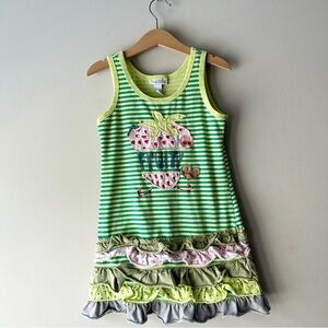 Naartjie Kids Strawberry Print Dress